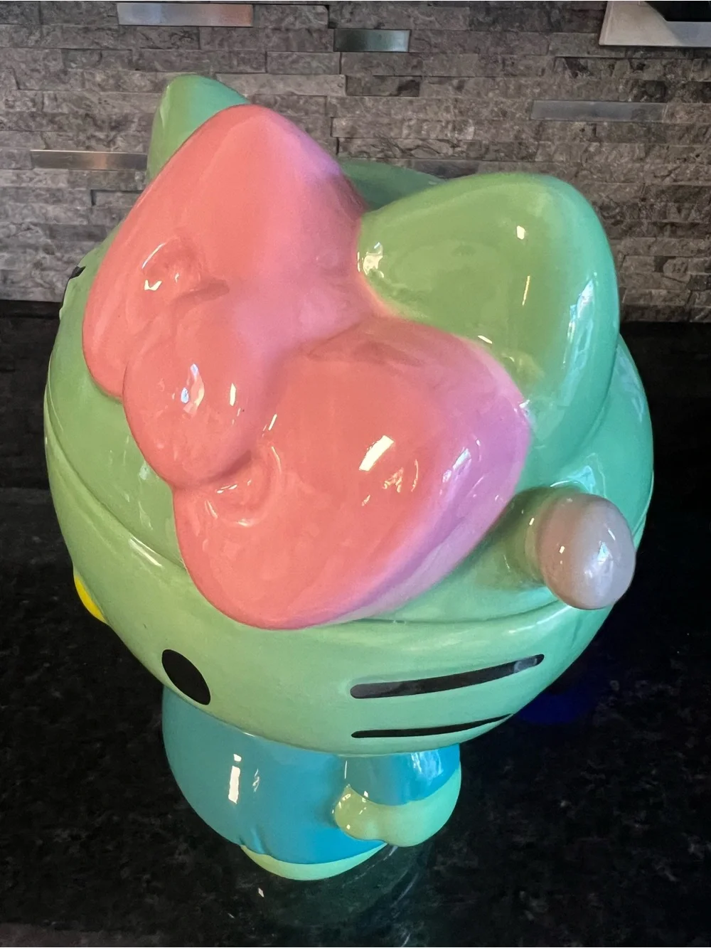 Hello Kitty Halloween Canister Frankenstein-SO CUTE!!!
